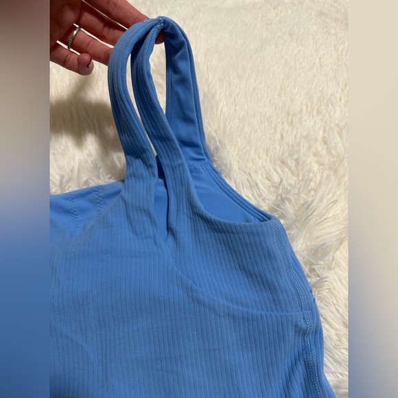 🆕 Lululemon Ribbed Nulu Asymmetrical Yoga Tank - Picture 6 of 13
